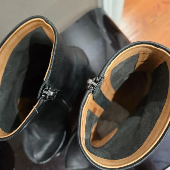 MARSELL LEATHER OPEN TOES PLATFORM BOOTIES ITALY 40 9-10 - Picture 3 of 5